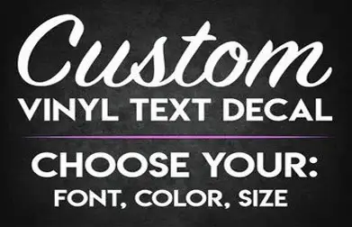 Custom decals