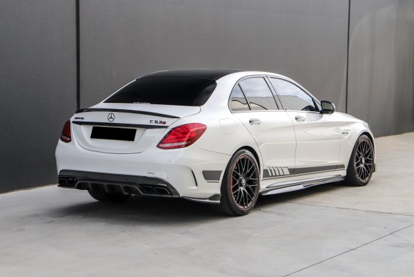 c63s back view