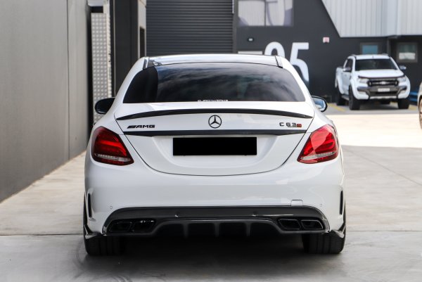 c63s back view